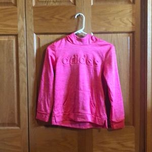 Pink adidas hoodie